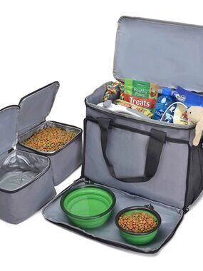 5 Pcs Wakytu Travel Bag - Stores All Your Dog Accessories